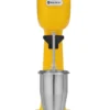 frullino per frappè Hendi 221631 - giallo, 2 velocità - con bicchiere in acciaio inox