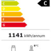 Tavolo frigo ventilato 3 porte in vetro – CXF 3100 TNG – Temp. -2°C/+8°C – L179,5xP70xH86 cm
