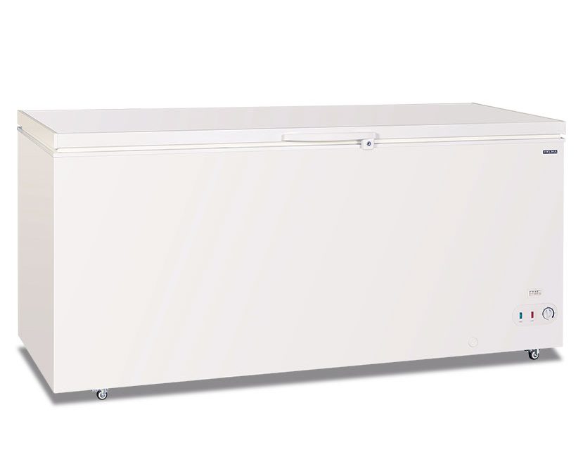 Congelatore a pozzetto statico con porta cieca battente – Klimaitalia GELO 650 PS | 560/567 L | -23/-10 °C | L 180,5 × P 75 × H 88 cm