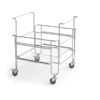 CARRELLO PER CONTENITORE ISOTERMICO - IFI COOLBOX PANS - Dim. cm L 58,1 x P 66,6 x 76 H