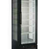 Vetrina pasticceria verticale TRE lati vetro negativa statica - FR 410 ST BLACK - BT 418 litri - Temp. -23°C/-18°C - Dim. cm. L60xP70xh202