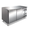 Tavolo frigo ventilato 2 porte – GN 2100 TN – Temp. -2°C/+8°C – L136xP70xH86 cm