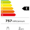 Dettaglio vetrina frigo bibite CLS 372 V WHITE Klimaitalia