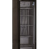 VETRINA VERTICALE FRIGO BIBITE POSITIVA STATICA CON OPALINA – ICOOL 401 C BLACK – COLORE NERO – TN 360 LITRI – Temp. 0°C/+10°C – Dim. cm. L60xP64xh200,5