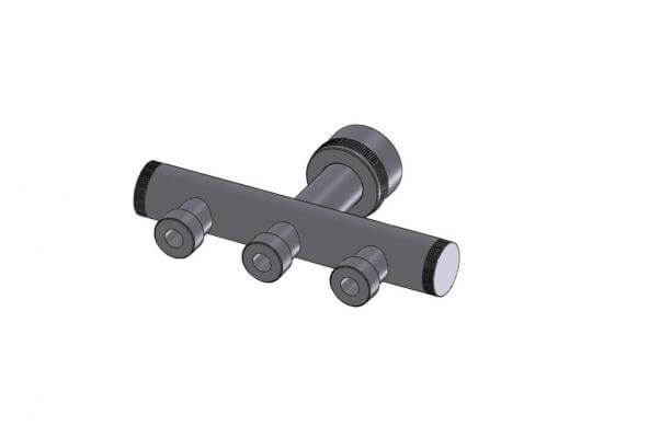 Adattatore a 3 uscite | Icb 12.A2 per Dosicream