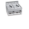 Friggitrice a gas 8+8 litri da banco | Berto’s GL8+8B | L600xP600xH290 mm | 13,2 kW
