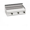 Fry top elettrico con piastra liscia Compound da banco | Berto’s E7FL12BP-3/CPD | L1200xP714xH290 mm | 14,4 kW