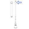 Kit raccordi con spine tipo Carpigiani / Cattabriga Turbomix – schema o dettaglio