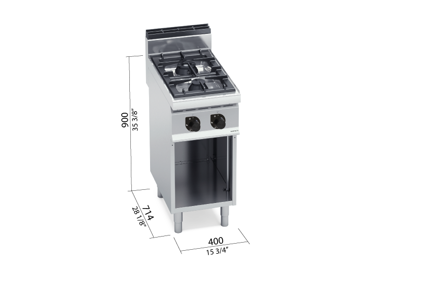 Berto’s G7F2MP – immagine con le misure