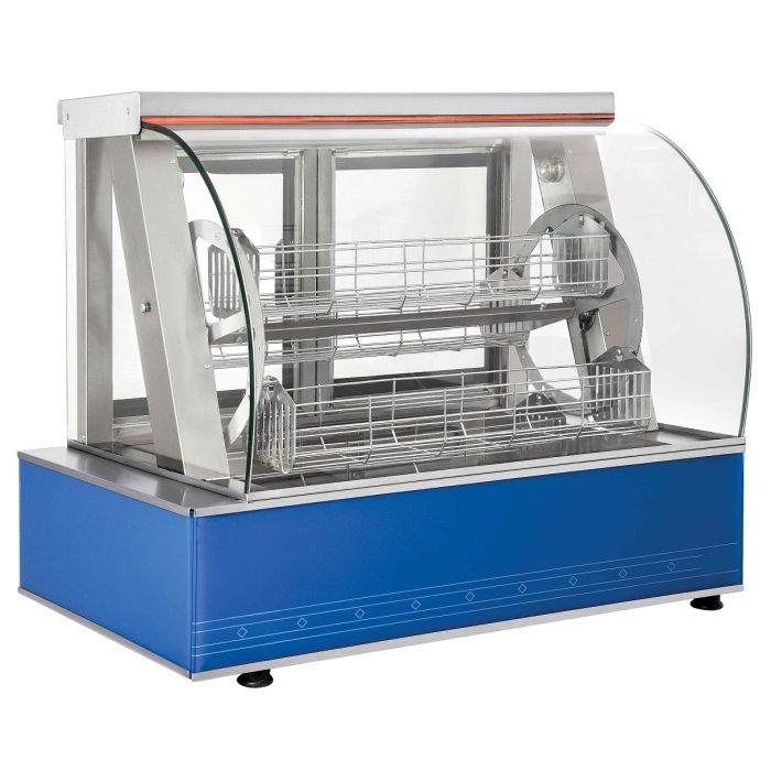 Girarrosto elettrico professionale Combisteel a 4 cestelli – Capacità 16/20 polli – 5,4 kW – 400 V – Dim. cm L94 x P59 x H79
