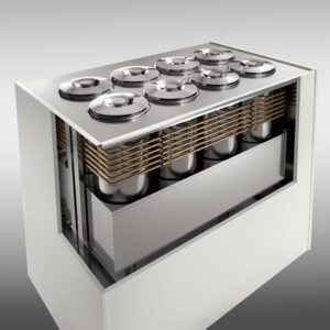 Banchi gelato a pozzetto a glicole