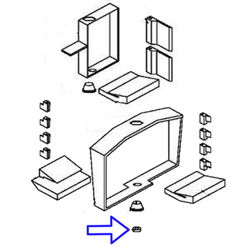 Paraolio tipo Staff Ice System – dettaglio 1
