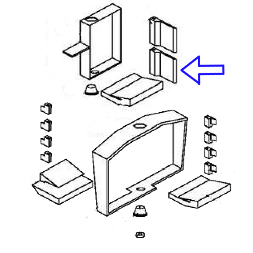 Raschiatore laterale tipo Staff Ice System – dettaglio 1