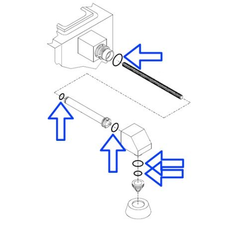 Kit guarnizioni tipo Coldelite EQ/51 - immagine aggiuntiva 3