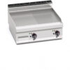 FRY TOP ELETTRICO MISTO DA BANCO - SERIE 70 - Dim. 80x71,4x29h - 9,6 Kw