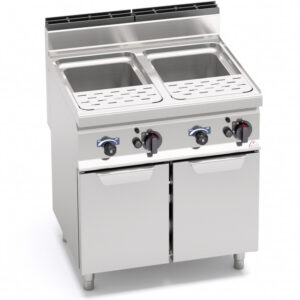 Berto’s CPG80E – Cuocipasta a gas 30+30 litri su vano