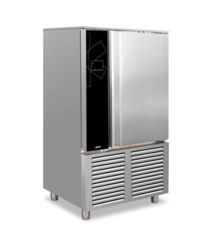 Abbattitore di temperatura – Klimaitalia ABT 10 | 10 teglie 600 × 400 mm | -35/+5 °C | L 80 × P 87,7 × H 166,5 cm