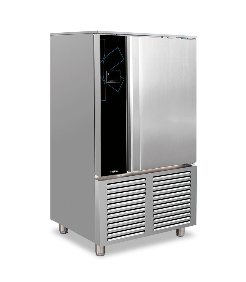 Abbattitore di temperatura – Klimaitalia ABT 10 | 10 teglie 600 × 400 mm | -35/+5 °C | L 80 × P 87,7 × H 166,5 cm