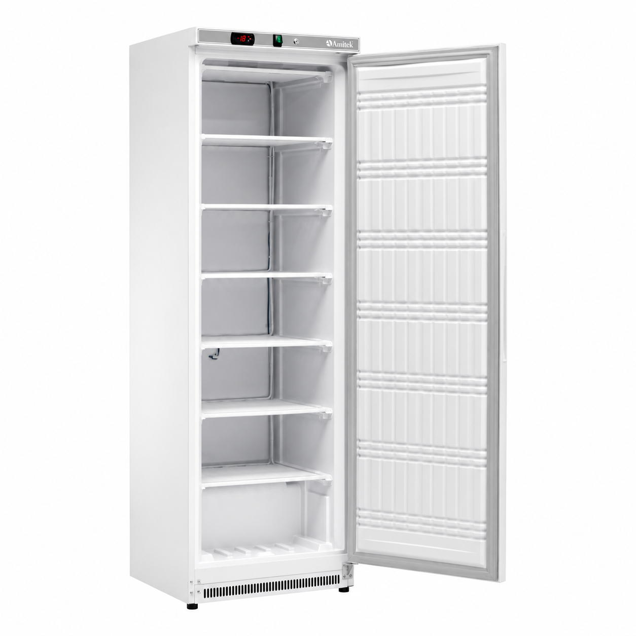 Armadio freezer statico Amitek AKM400F | 360 L | -25/-18 °C | L60xP58,5xL185 cm