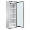 Armadio frigo positivo statico – Amitek AKM400RG SS – porta in vetro – 360 L – 0/+10 °C – L60xP58,5xL185 cm