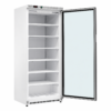 Interno del freezer Amitek AKM600FG con porta aperta