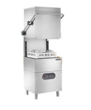 lavastoviglie meccanica a capot – Amitek lsh6001 con dosatore detergente – cesto quadrato 50x50 cm – L70xP76xL146 cm