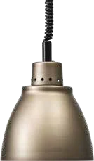 Lampada riscaldante sospesa Amitek NE25W | Bruno opaco | Luce bianca | 250 W