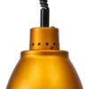 Lampada riscaldante sospesa Amitek NF25W | Arancio opaco | Luce bianca | 250 W