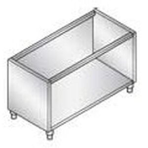 Bertos 7SG120 supporto inox a giorno