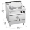 Pentola Berto’s E9P15I – dimensioni L800xP900xH900 mm