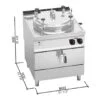 Pentola Berto’s E9P15IA – dimensioni L800xP900xH900 mm