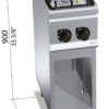 Berto’s G6F2MPW con misure L300xP600xH900 mm