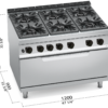 Berto’s G9F6+T – dimensioni 1200 × 900 × 900 mm