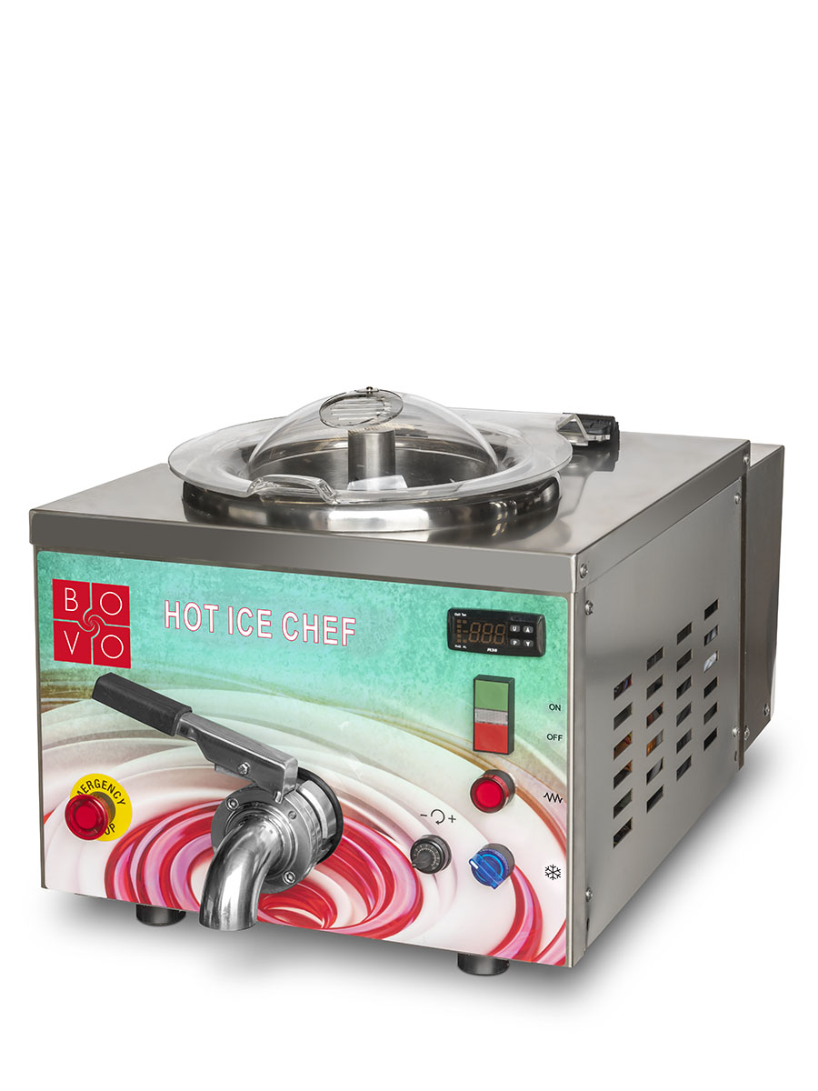 Pastorizzatore elettronico da banco Bovo Hot Ice Chef Plus | 8 L | +4/+120 °C