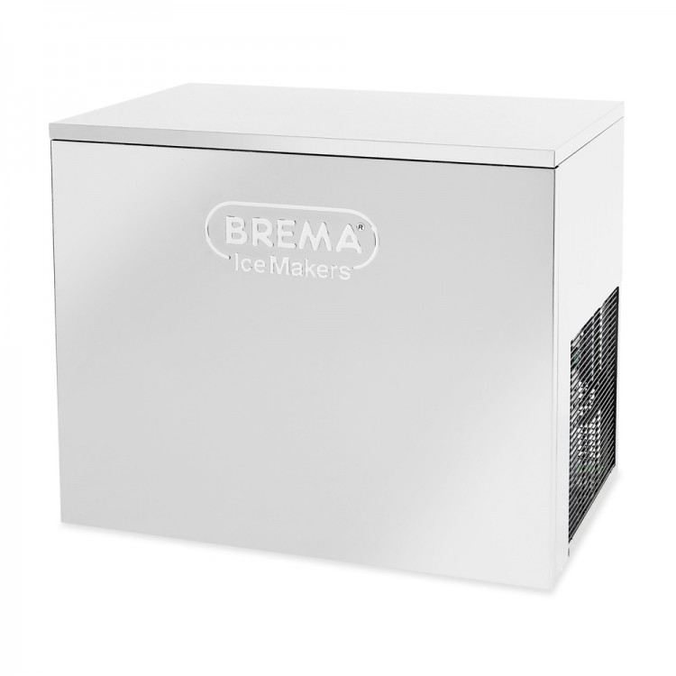 Fabbricatore di ghiaccio Brema C 150 HC | 150 kg/24 h | cubetto pieno | L86,2xP55,5xH72 cm (solo modulo)