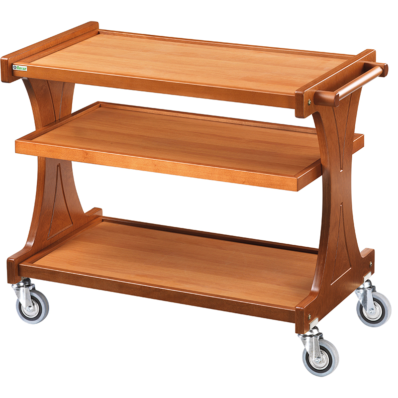 Carrello di servizio Forcar CL2151 | 3 ripiani | L106xP55xH85 cm - immagine 1