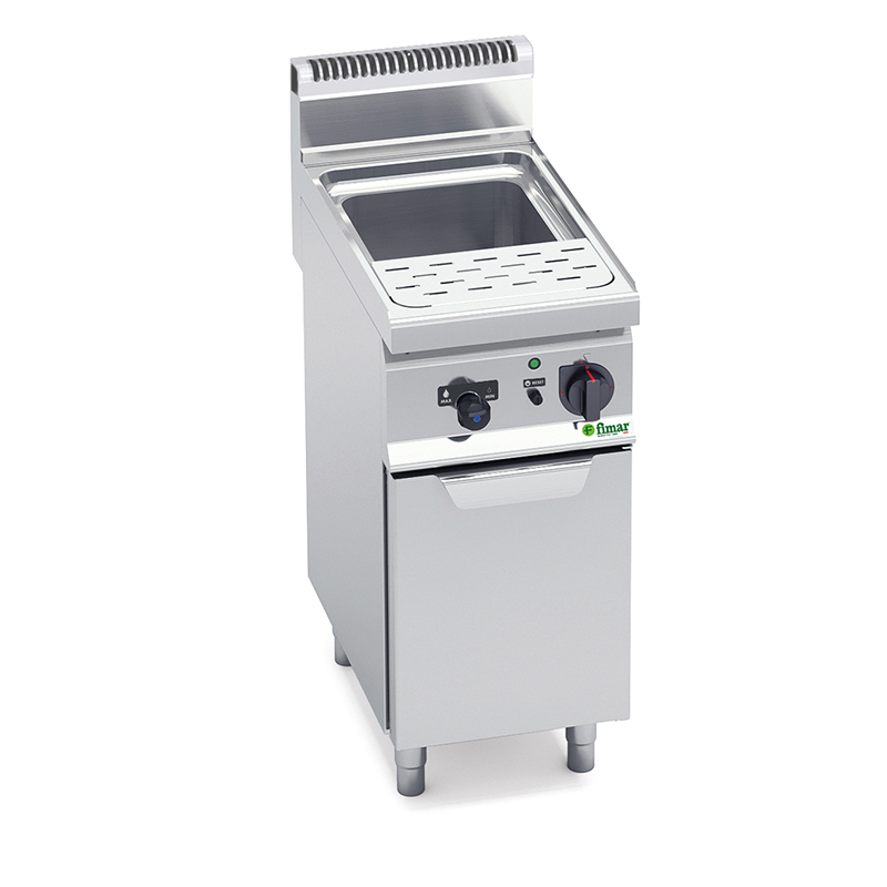 Cuocipasta elettrico con mobile | FIMAR CPM30 | L40xP70xH104 cm | 8 kW