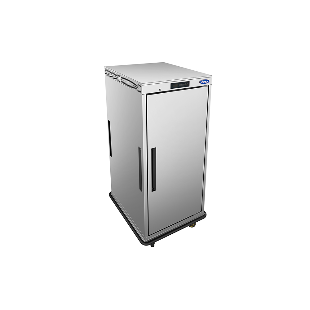 Carrello riscaldato Atosa EBQ10HD – 10 GN2/1 o 20 GN1/1 – 78/82 °C – L81,5×P98,5×H137,5 cm