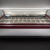 ORION EVO' G12 – vetrina gelateria 24 gusti gelato – ventilata – Temp. -20/-18 °C Dim. Cm. 219,2x106x133,6h