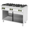 Cucina a gas 6 fuochi FIMAR CC76G con vano a giorno – L120xP70xH90 cm