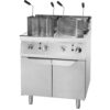 Cuocipasta elettrico doppia vasca Atosa AT9E8P-F – serie 90 – 20 kW – L80×P90×H114 cm
