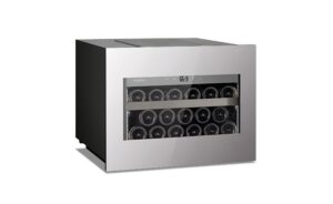 Cantinetta frigo vini da incasso DW 17 1THX – ventilata – 17 bottiglie – 37 L – +3°C/+20°C – L59,5×P57,5×H45,5 cm
