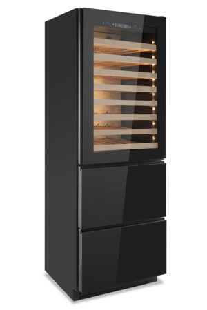 Cantinetta vini da incasso doppia temperatura – DW 190 F2T – 72 bottiglie – L59,5xP55,3xH179,2
