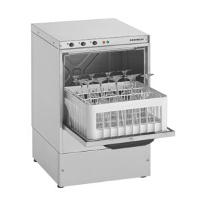 Lavabicchieri meccanica Omniwash Easy E40 | Cesto quadrato 40x40 cm | L47,5xP50,5xH72 cm