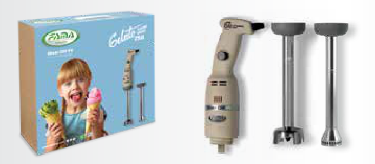 Kit mixer FAMA Gelato Combi 250 FMCG250 e utensili inclusi