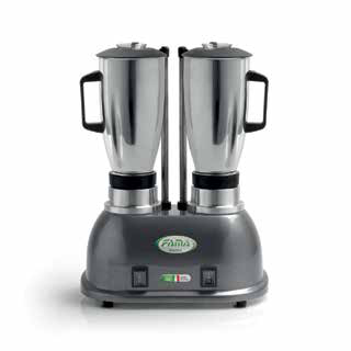 Frullatore doppio Fama MT1DI con bicchieri inox