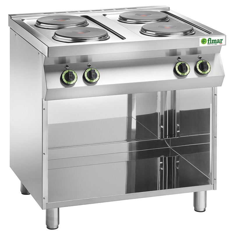 Cucina elettrica 4 piastre FIMAR CC74P | senza forno
