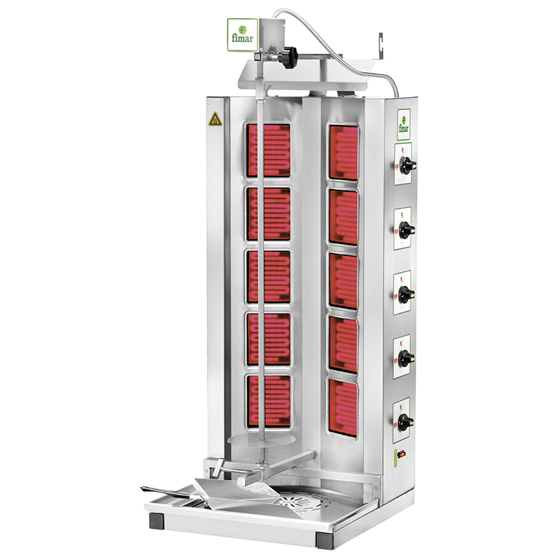 Gyros elettrico per kebab FIMAR GYR100 | 50-85 kg | 400 V