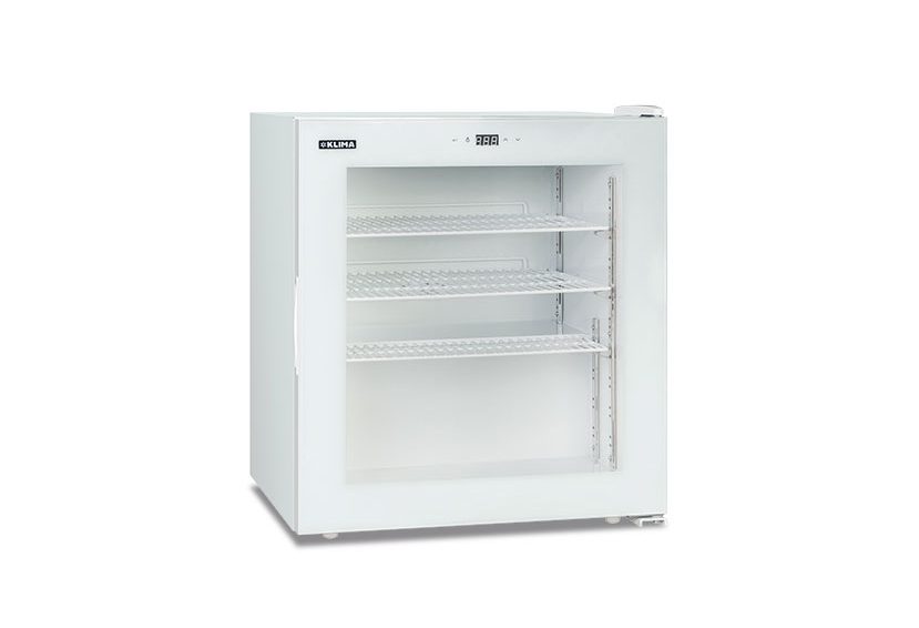 Vetrina mini freezer da banco negativa statica – FR 92 FL WHT – 92 L – Temp. -23°C/-18°C – Dim. cm L59,5xP52xH69