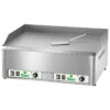 Fry top elettrico da banco, piastra liscia | FIMAR FRY2L | L66,5xP57xH30 cm | 6 kW